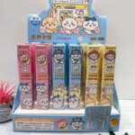 New Cute Anime Chiikawa Blind Box Gel Pens Lucky Draw Design Press Type Water-Based Signature Pens for Student Stationery Kawaii (New)