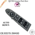 935703W400 Genuine Power Window Switch Left Driver Auto Down with Mirror Fold for Kia Sportage 2011-2016 OEM 93570-3W400 (New)