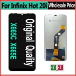 Original infinix Hot 20i X665C X665E LCD Screen Touch