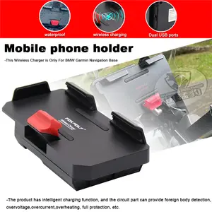 S8c76597340024670bd30a38f95fa8babZ_300x300q75 Mobile Phone Motorcycle Navigation Bracket Wireless Charging Support R1300 R1200 F800 F850 F700 R1250GS ADV CRF1000L Bangladesh (New) - Image 1