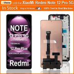 6,67" Super AMOLED Display For Xiaomi Redmi Note 12 Pro 5G LCD Touch Screen Digitizer Assembly For Redmi Note 12 Pro Plus LCD