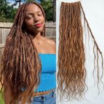 Color 30 Crochet Boho Locs With Human Hair Body Wave Pre-looped Locs Crochet Hair Human Hair Wave Full Ends For Women (New)