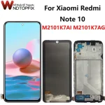 AMOLED Xiaomi Redmi Note 10 LCD Display Screen Touch Panel Digitizer