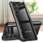 Clear Acrylic Back Cover Samsung Galaxy M55 5G Case Armor Shockproof Coque On SumsungM55 Sumsung Samsang M55 M 55 55M 2024 (New)