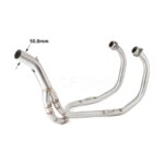 For Kawasaki KLE 500 1991 to 2003 2004 2005 2006 2007 KLE500 Escape Motorcycle Exhaust Muffler Header Link Pipe 51mm Slip-on (New)