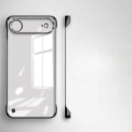 Ultra Thin Frameless Case for iPhone 17 Pro Max Air Slim Hard Shockproof Bumper Transparent Cover For iPhone 17 17 Pro Air (New)