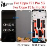 Amoled / TFT Black 6.43 Inch For Oppo F21 Pro 5G F21s Pro LCD Display Touch Screen Digitizer Assembly / With Frame