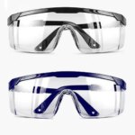 1PCS Work Safety Anti-Splash Eye Protection Goggles Glass Windproof Dustproof Waterproof Protective Glasses Cycling Goggles (New)