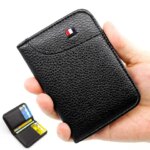 Portable Super Slim Soft Wallet PU Leather Mini Credit Card Wallet Purse Card Holders Men Wallet Thin Small Short Wallets (New)