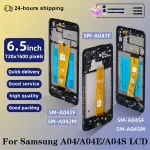 OEM LCD Samsung Galaxy A04 LCD A045 Display A04S LCD A047 Touch Screen Galaxy A04E LCD A042 Display Assembly Replace Bangladesh (New)