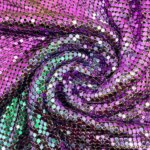 45*150cm Colorful Aluminum Mesh Metal Sequin Fabric Soft Flexible DIY Clothing Fabric For DIY Dress Bags Clothes 9 Colors (New)