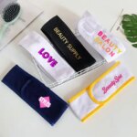 Spa Facial Headband Head Wrap Terry Cloth Headband 10 Pcs Logo Customize Stretch Towel For Bath Makeup Sport (New)