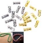 10Pcs Screw Clasp Barrel Screw Clasps For Diy Bracelet Necklace Jewelry Making (New)