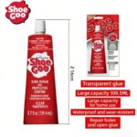 Shoe Goo Shoe Repair Adhesive High Strength Sole Bond Glue Black Clear Waterproof Footwear Repair Glue for Sneakers Boots (New)