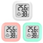 Mini Indoor Thermometer LCD Digital Temperature Room Hygrometer Gauge Sensor Humidity Meter Indoor Thermometer Temperature (New)