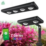 Week Aqua Z250 Pro Full Spectrum LED Aquarium Light RGB UV App Control Freshwater Plant Lamp for 45-60cm Tank (New)