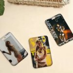T-Tate M-McRaeS Singer ID Card Holders Lanyards Girls Door Card Case Hanging Rope Women Badge Holder Neck Strap Business Card (New)