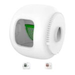 PETKIT Upgrade Leakproof Cylinder for Max1//2 Cat Litter Box Include Magnetic Remover and Sifter Litter Pad Max (New)