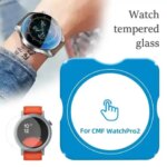 HD Tempered Glass With Alignment Tool For CMF By Nothing Watch Pro 2 Screen Protector Anti-Scratch Films For CMF Watch Pro 2 (New)