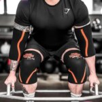 1 Pair 9mm Elbow Pads or Knee Pads for Gym Fitness Bench Press Deadlift Weightlifting Crossfit Sports Knee SleeveElbow Sleeve (New)