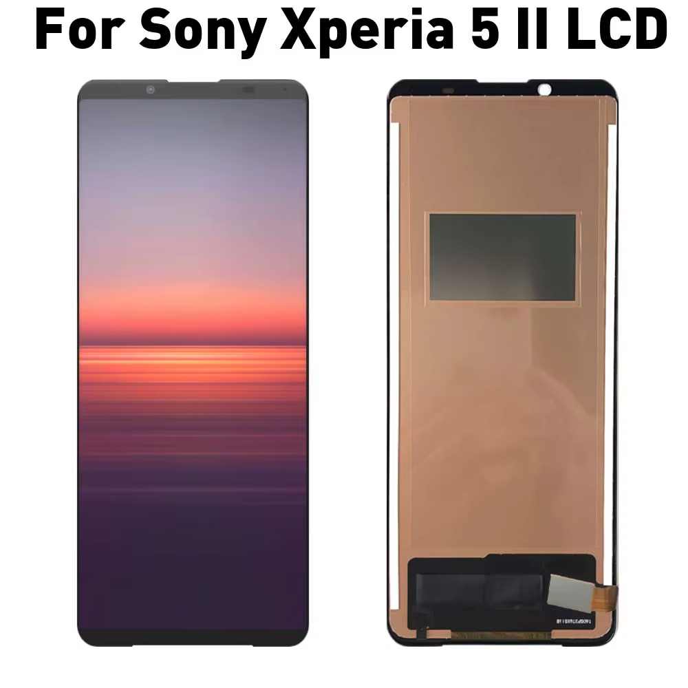TFT For Sony Xperia 5 II LCD Display Touch Screen Digitizer Assembly Replacement Parts For Sony Xperia 5II LCD