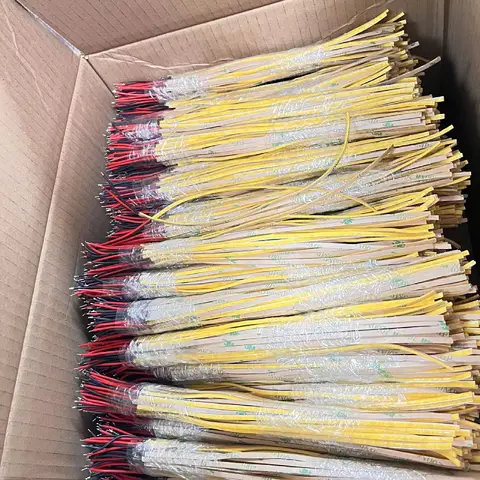 Sc635df5416ab40e697e8418adf94bce89_480x480q75 10pcs 10cm 20cm 30cm 50cm 1m 5m 3mm 5mm 8mm Slim LED Flexible Strip COB Soft Strip Tape Orange Amber 1800k 3000k 4000k 6000k (New) - Image 1