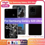 6.9'' Super AMOLED Replacement For Samsung S20 Ultra SM-G988B/DS LCD Display Touch Screen S20 Ultra 5G (New)