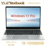 15.6 Inch LENO Gaming Laptop Computer Intel Core i9 10980HK windows11 RAM Max 32GB DDR4 M.2 NVME 2TB SSD WiFi Office PC Notebook (New)