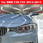 For BMW 3 series F30 F35 2013-2015 320i 328i 335i Car Glass Lamp Headlamp Lampcover Shell Auto Lampshade Headlight Lens Cover (New)