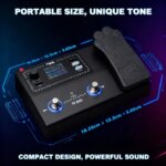 [Incl. Tax] VING FE-200 Professional Tone Multi-Effects Processor for Electric Guitar Bass Practice FE200 Effector Pedal Device (New)