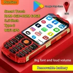Rungee MAX pro android touchscreen button phone wifi GPS 4GB+64GB Removable battery 2500mAh 8MP Camera Bangladesh (New)
