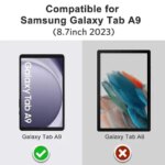 2PCS For Samsung Galaxy Tab A9 8.7 inch 2023 Tempered Glass Screen Protector For A9 SM-X110 SM-X115 Protective Film Fit Screen (New)
