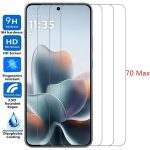 Screen protector for motorola edge 70 max protective tempered glass (New)