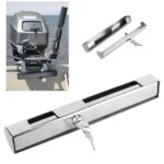 Outboard Engine Lock Stainless Steel Marine Outboard Engine Lock Anti-Theft Corrosion Resistant for Boating (New)