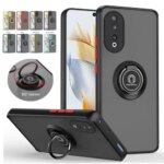Armor Matte Case Honor 90 Lite Honor 70 50 Cover Ring Magnetic