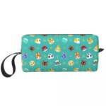 Animal Crossing Game Makeup Bag Pouch Zipper Anime Cartoon Cosmetic Bag Travel Toiletry Bag Organizer Storage Bag for Women (New)