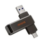HEYGATE USB 3.2 Type-C Dual Interface OTG U Disk 150MB/s Fast Transfer Flash Drive Memory Stick For Android Smartphone Notebook (New)