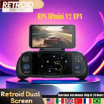 Retroid Dual Screen Add-On 5.5" AMOLED 1080P Touchscreen for RP5/RP Mini/V2/RP4 Pro USB-C Display 3 Angles 500 Nits Brightness (New)