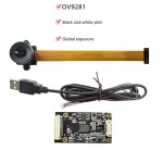 120/220FPS Global Shutter OV9281 Camera Module USB Webcam MonochromeHigh Frame Rate Action Capture Windows Raspberry Pi Bangladesh (New)