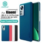 Nillkin Super Frosted Shield Case For Xiaomi Redmi 13 Note 14 13R Mi 11 11T Pro 12 12X Civi Poco M6 4G 5G Shockproof Back Cover (New)