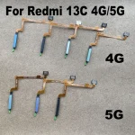 Replacement Xiaomi Redmi 13C Fingerprint Sensor Recognition Flex Cable Power
