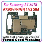 Motherboard Samsung A7 2018 A750F A750FN/DS A750GN/DS 1/ 2 Sim Unlocked
