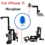 Replacement Microphone iPhone 11 Ear Speaker Charing Dock Port Power Button With Flex Cable Bangladesh (New)