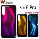 6.6'' Realme 6 Pro Battery Cover Rear Housing Glass Case