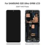 S20 Ultra Samsung AMOLED S20U G988 G988B/DS LCD Display Touch Screen Digitizer Assembly Replacement Bangladesh (New)