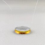 2PCS 25.5mm Tweeter Voice Coil Aluminum Frame Aluminum Wire Coil Two-Way Outlet Single-Turn Speaker Accessories 4Ohm/8 Ohm (New)