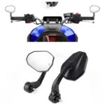 For YAMAHA MT-07 2025 MT09 2021-2023 FZ MT07 MT-09 SP Motorcycle Accessories E9 Side Rotation Mirrors Bar End Handlebar Mirror (New)
