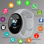 D18 Smartwatch Circular Color Screen With Multiple Sports Modes Call Information Reminder Photo Taking Music Smart Bracelet New (New)