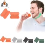 2Pcs Jawline Exerciser Face Masseter Silicone Jaw Exerciser Ball Double Chin Eliminator For Men & Women Face Chin Cheek Lifting (New)
