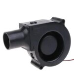 Y1UD BBQ Fan Cooling 7530 Air Blower for DC12V 0.3A Brushless 2Pin Connector 2500R Fans 75x75x30mm with Air Duct (New)